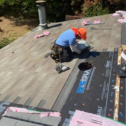 Shingle & Underlayment Patch — Coweta County, GA