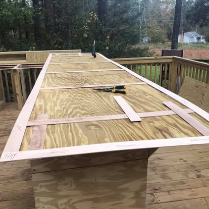 Deck Surface Layout — Newnan, GA