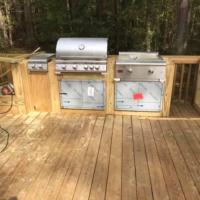 Outdoor Kitchen & Grill Station — Coweta County, GA