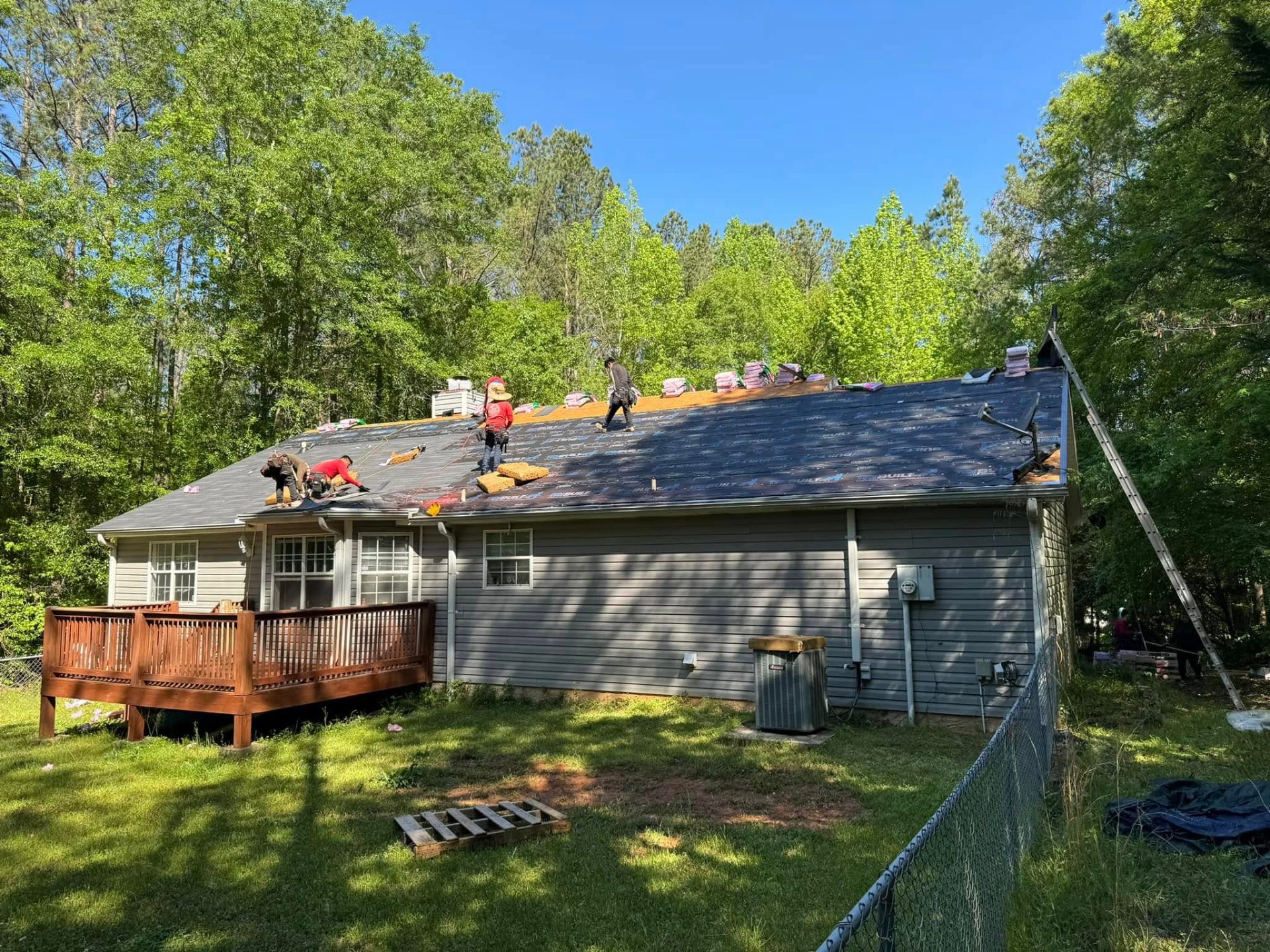 Full Roof Tear-Off & Reroof — Newnan, GA